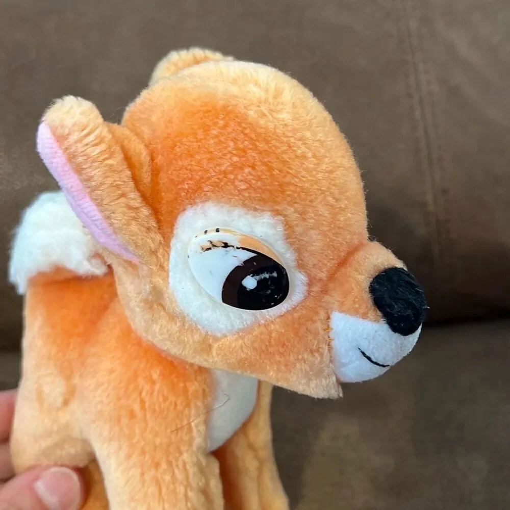 Vintage 1980’s Walt Disney Bambi 7” Plush‎ Stuffed Animal